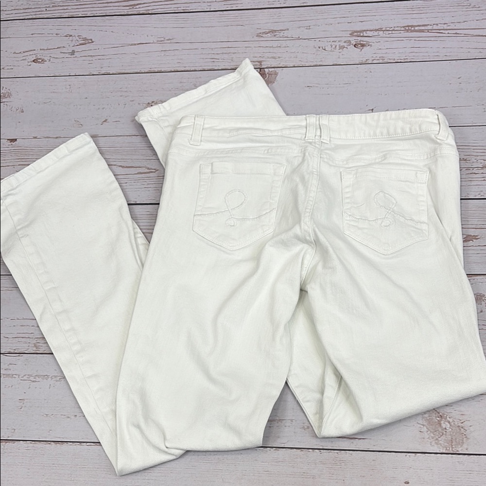 Lilly Pulitzer White Women's Jeans - Picture 3 of 4